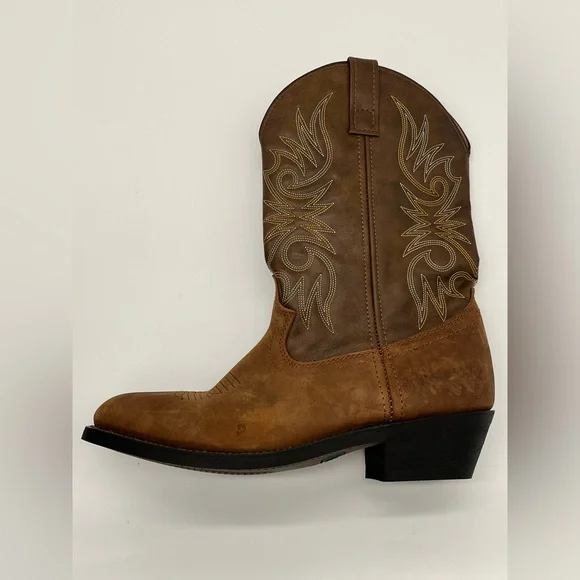 NWOB- Laredo Brown Western Boots - Men’s 10.5 D - Picture 13 of 16